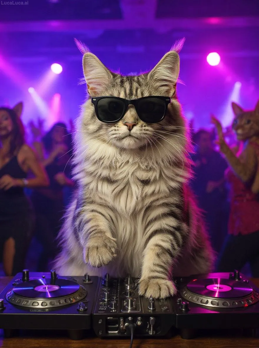 Maine Coon AI Cat Portraits, Pictures & Filters | LucaLuca.ai