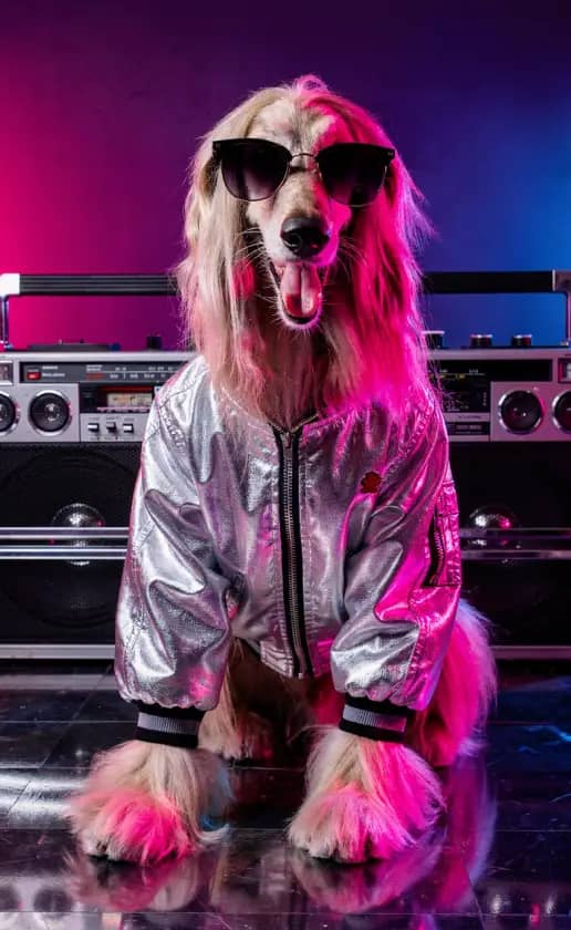 80s Boombox style in the retro theme.