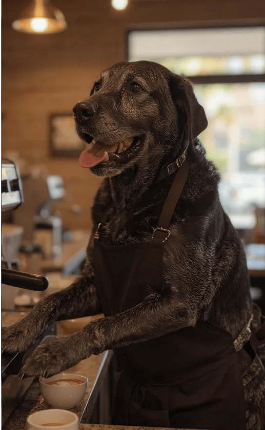 Barista style in the career-themed theme.