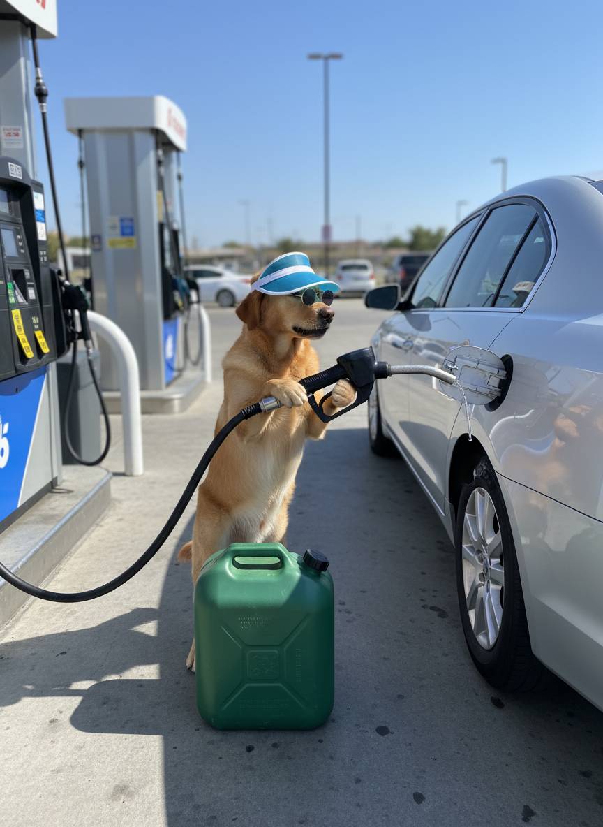 Gas Station Boss style in the everyday life theme.