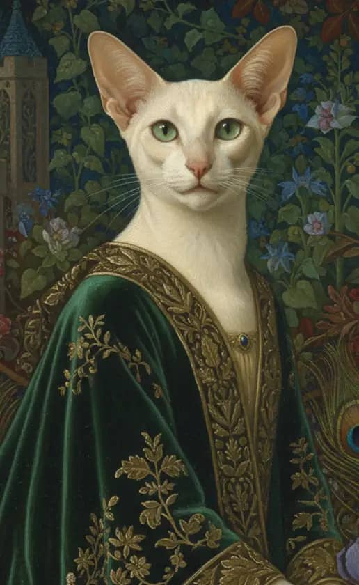 Royal Victorian Dreamer style in the royal theme.