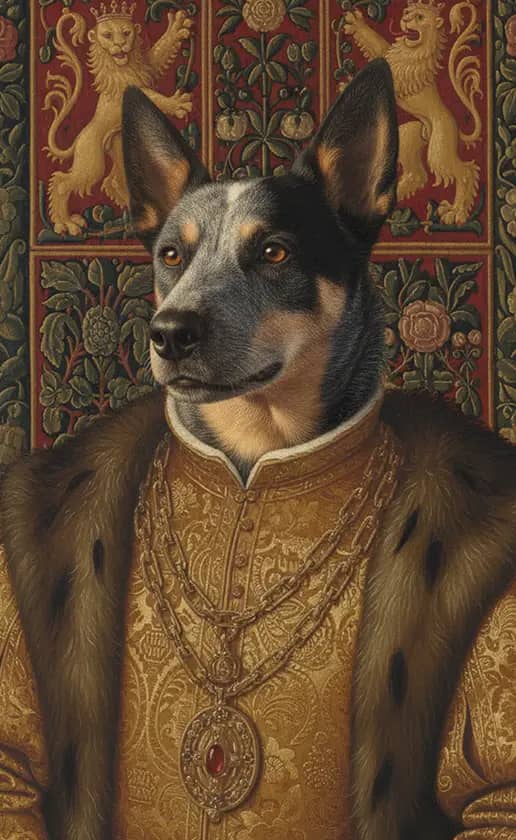 Royal Emperor Tudor style in the royal theme.