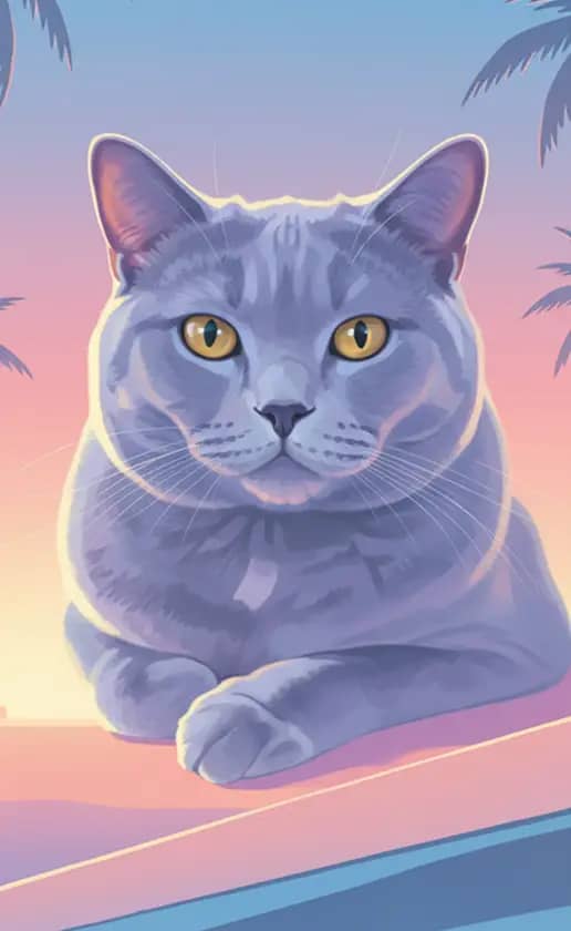 Pop Art Neon City style in the illustration theme.