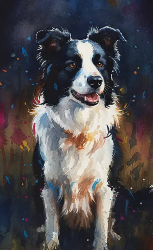 Watercolor Classic Drama style in the watercolor theme.