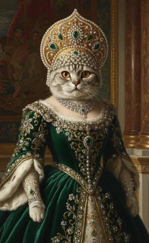 Royal Duchess style in the royal theme.