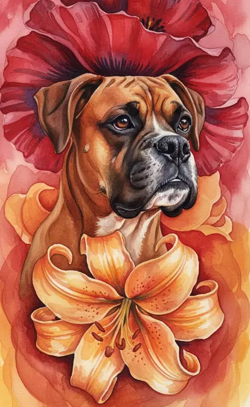 Watercolor Floral Bloom style in the watercolor theme.