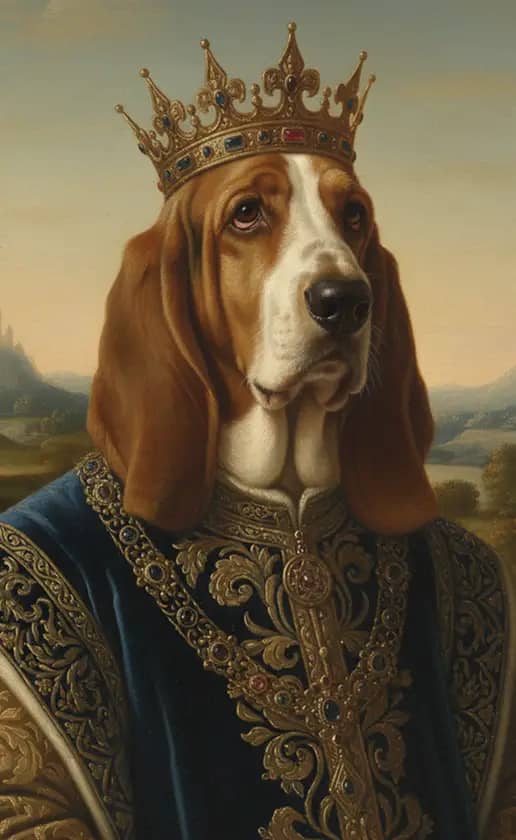 Royal King Sapphire style in the royal theme.