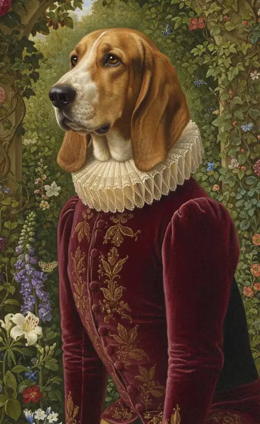 Royal Victorian Garden style in the royal theme.