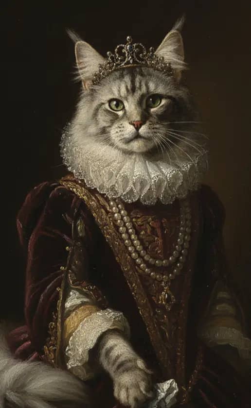 Royal Queen Classic style in the royal theme.