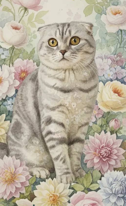 Watercolor Floral Roses style in the watercolor theme.