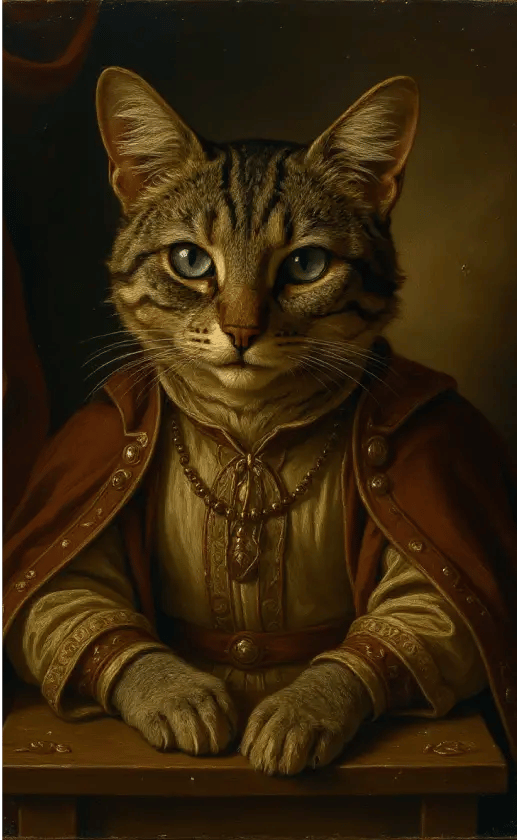 Classic masterpiece style with rich lighting and historical elegance.