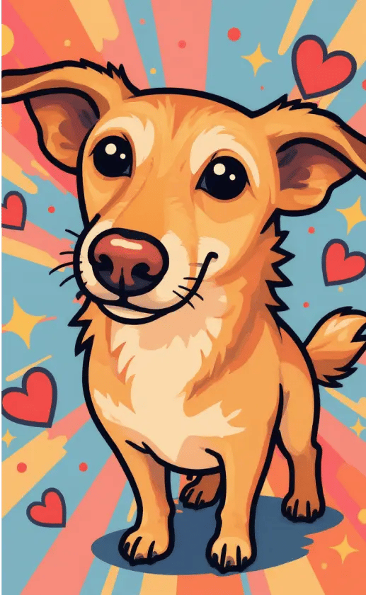 Supercute style in the illustration theme.