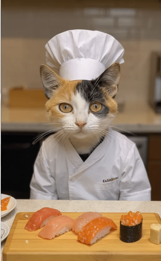 Sushi Chef style in the career-themed theme.