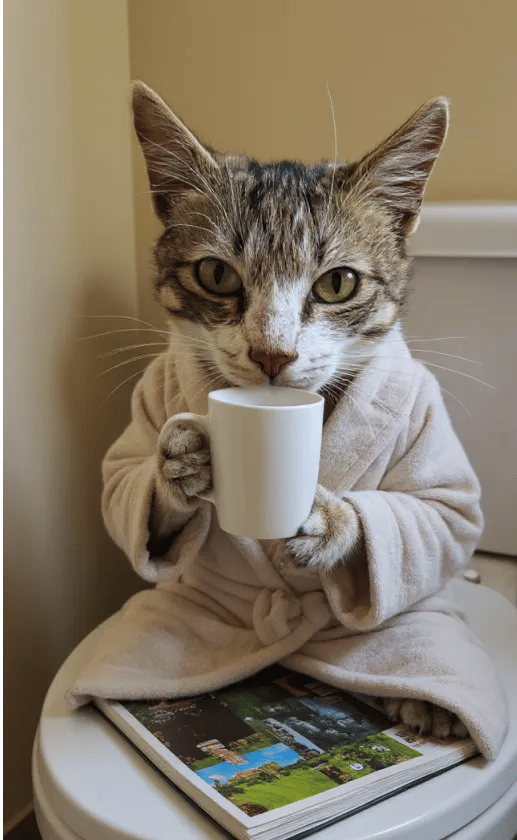 Toilet and Coffee filter example