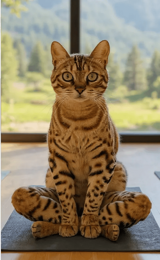 Yogi style in the everyday life theme.