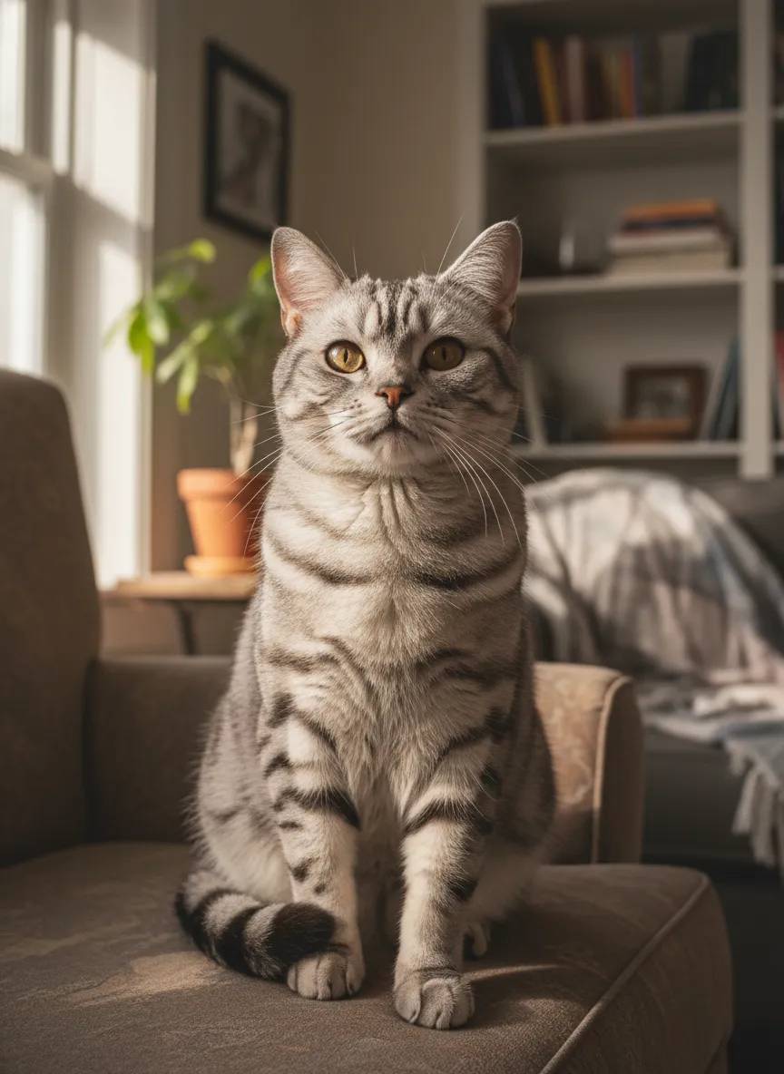 Original American Shorthair Cat photo