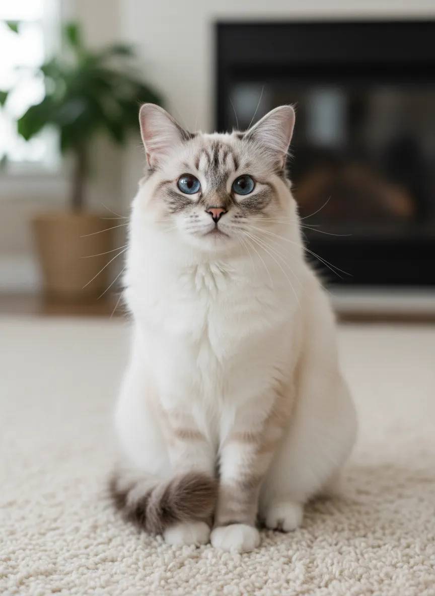 Original Birman Cat photo