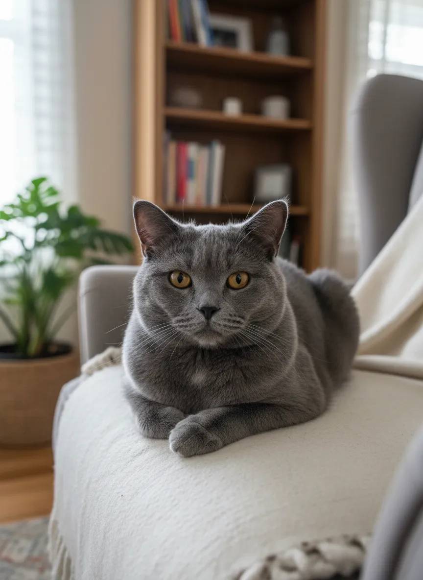 Original British Shorthair Cat photo
