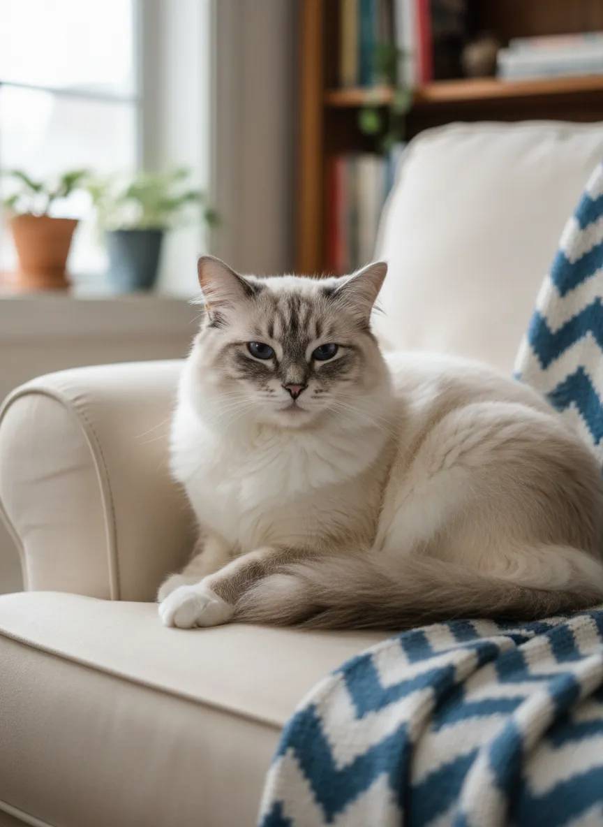 Original Ragdoll Cat photo