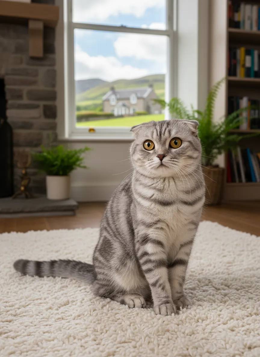 Original Scottish Fold Cat photo