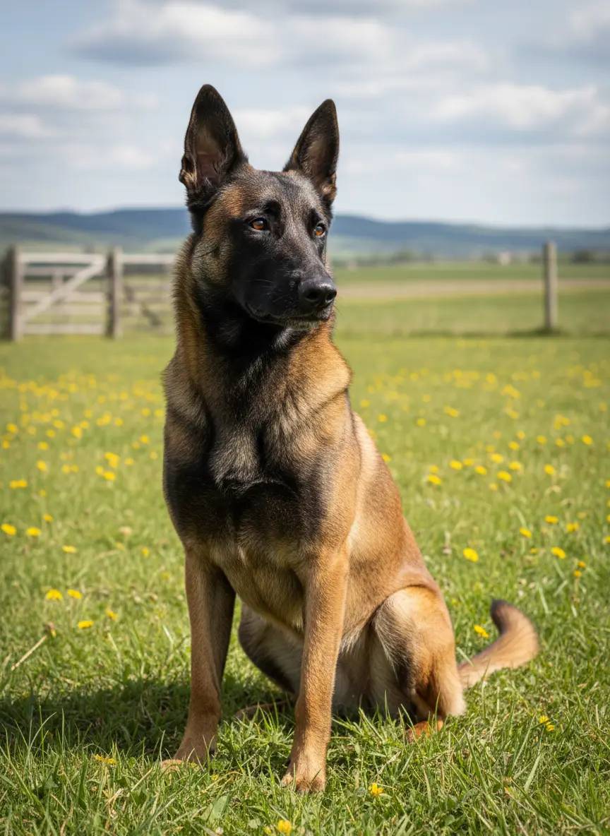 Original Belgian Malinois Dog photo