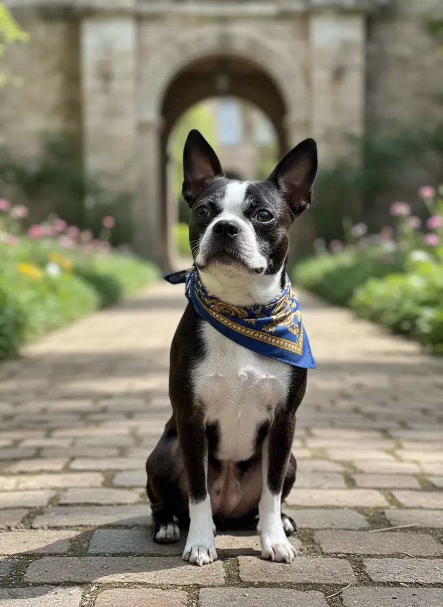Original Boston Terrier Dog photo