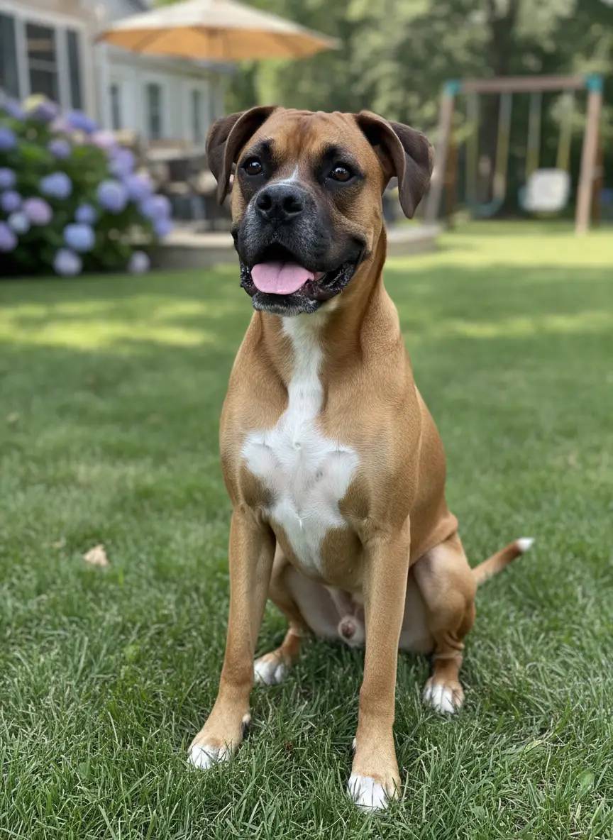 Original Boxer Dog photo