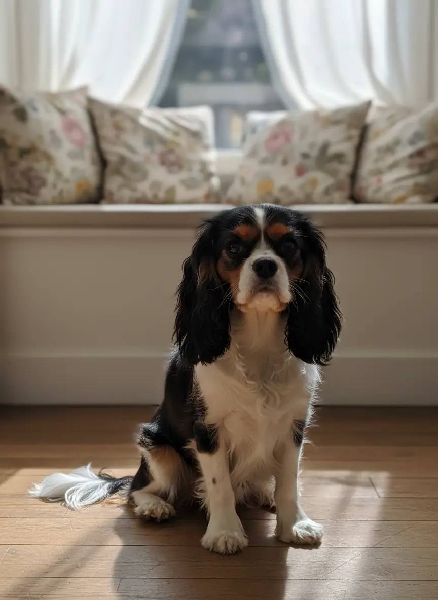 Original Cavalier King Charles Spaniel Dog photo