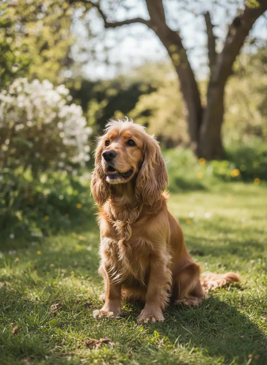 Original Cocker Spaniel Dog photo