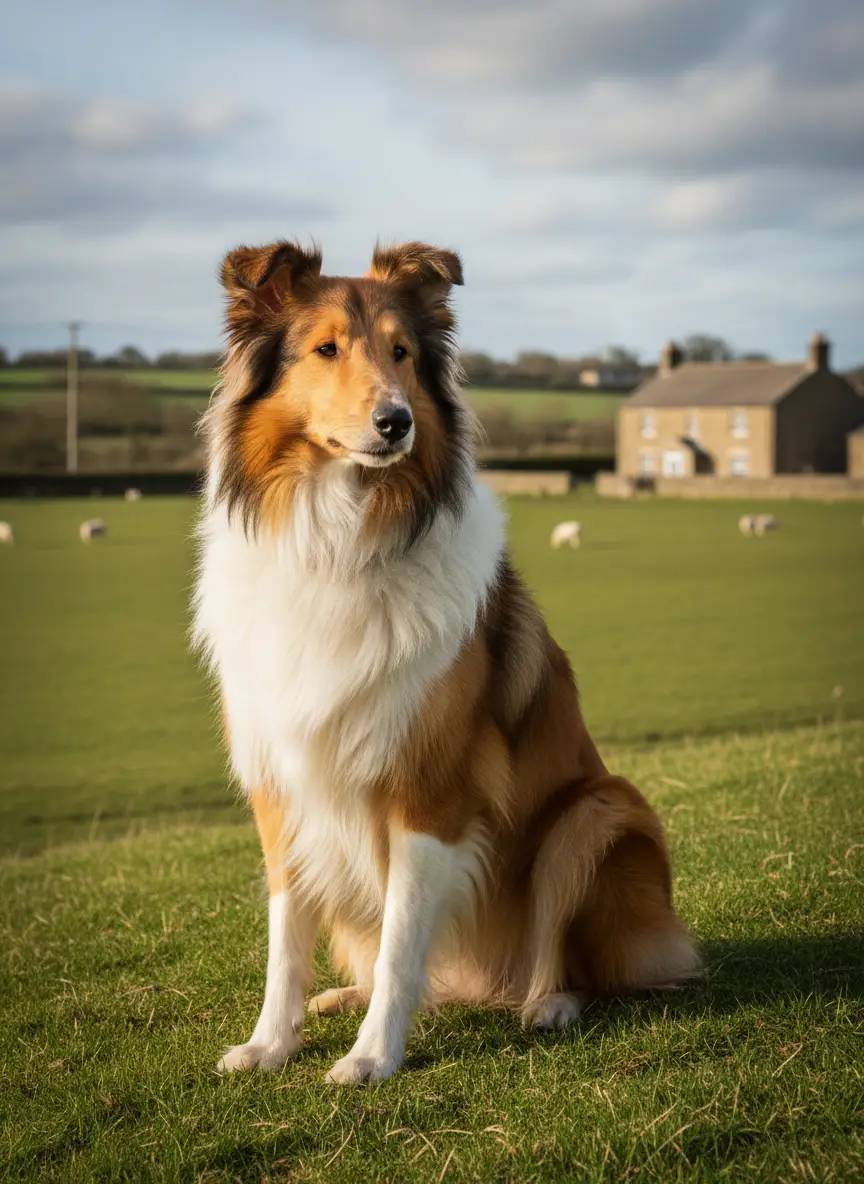 Original Collie Dog photo