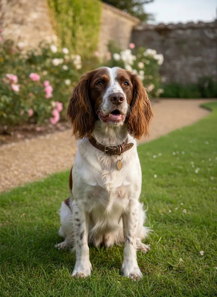 Original English Springer Spaniel Dog photo