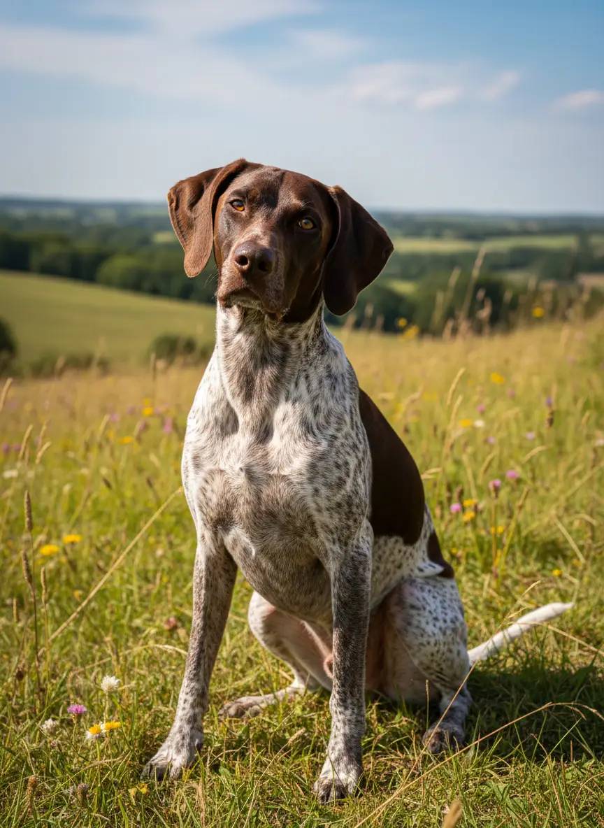 Original German Shorthaired Pointer Dog photo