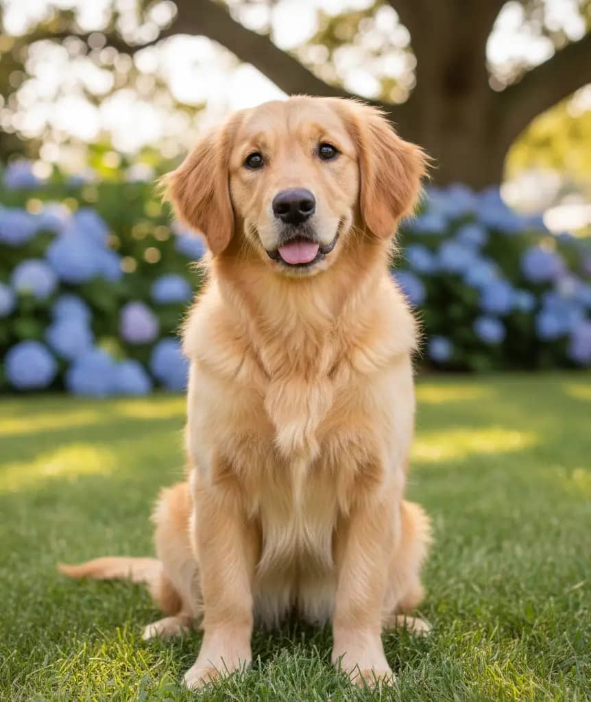 Original Golden Retriever Dog photo