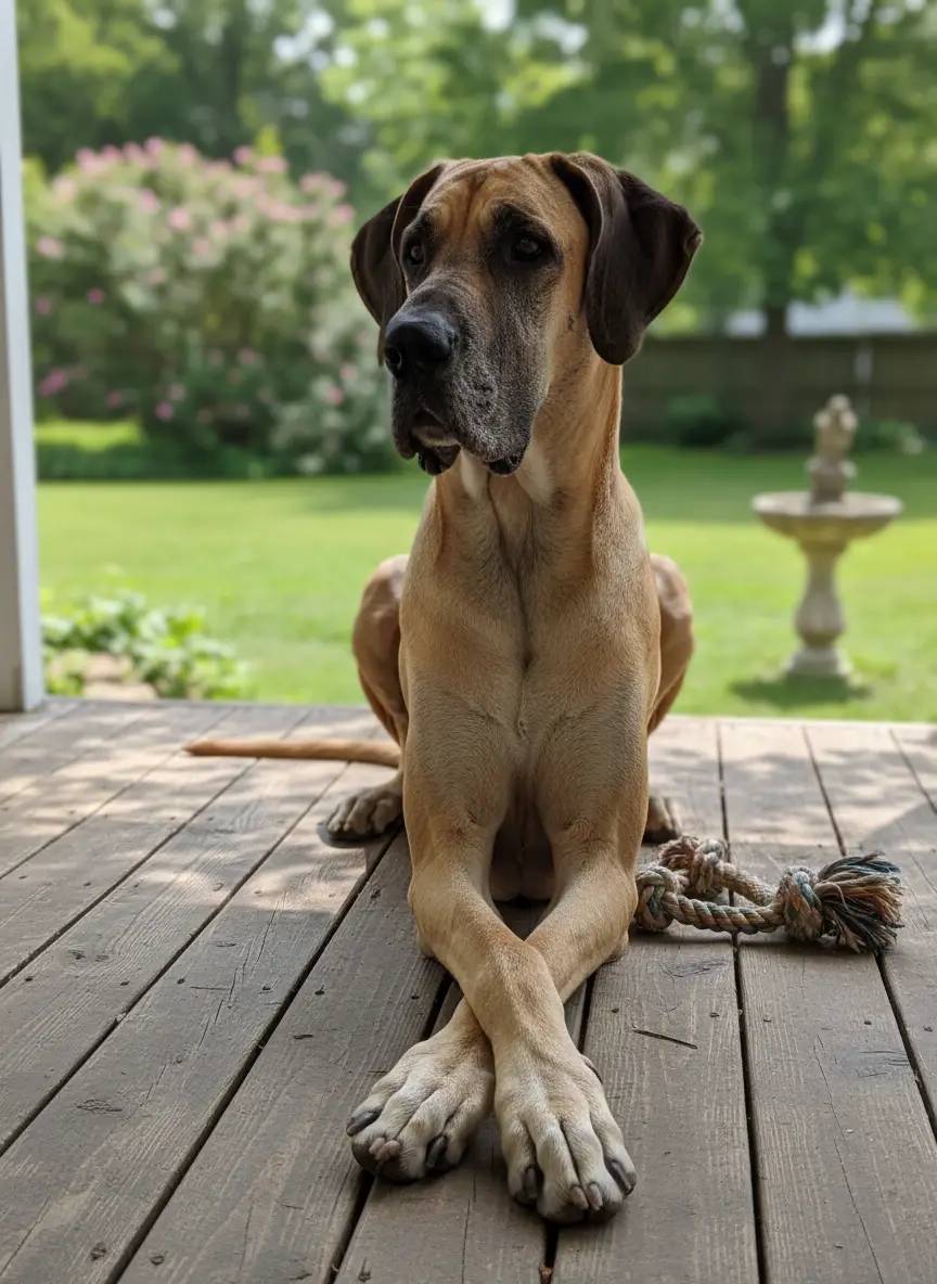 Original Great Dane Dog photo