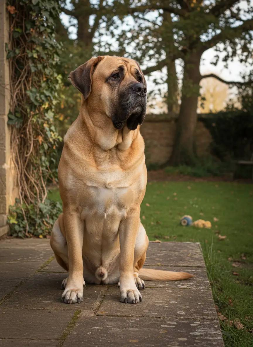 Original Mastiff Dog photo