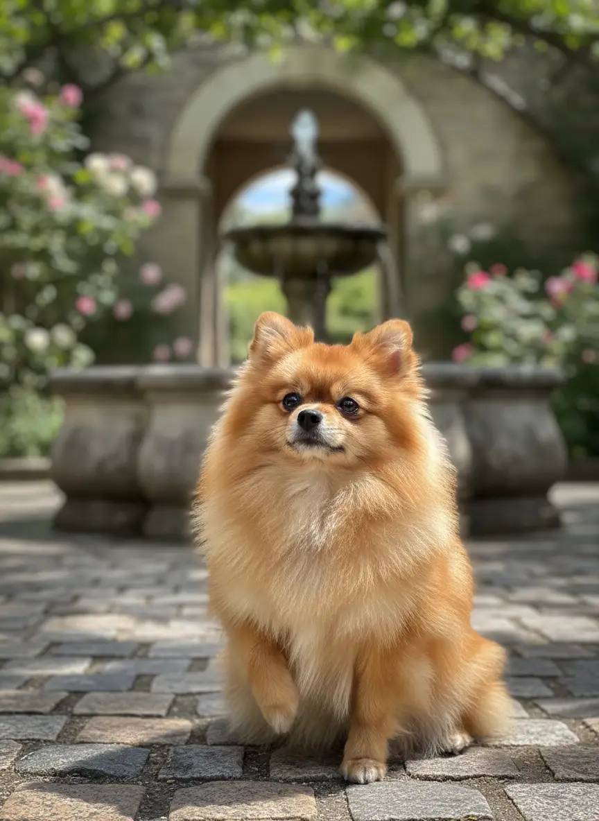 Original Pomeranian Dog photo