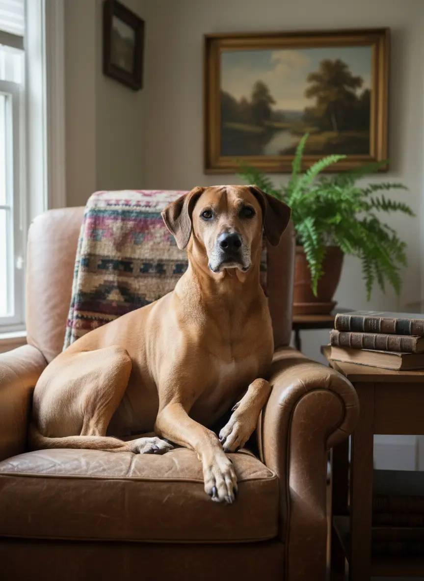 Original Rhodesian Ridgeback Dog photo