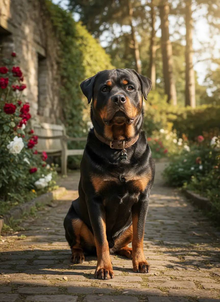 Original Rottweiler Dog photo