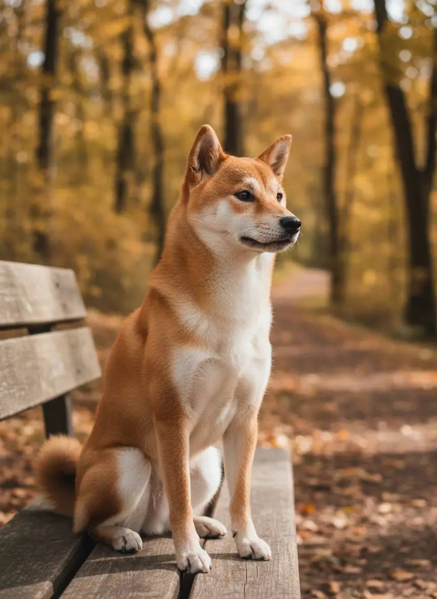 Original Shiba Inu Dog photo