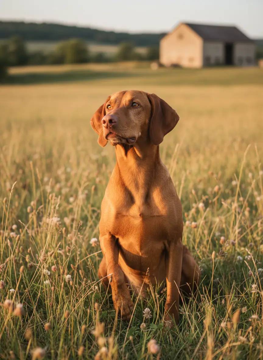 Original Vizsla Dog photo